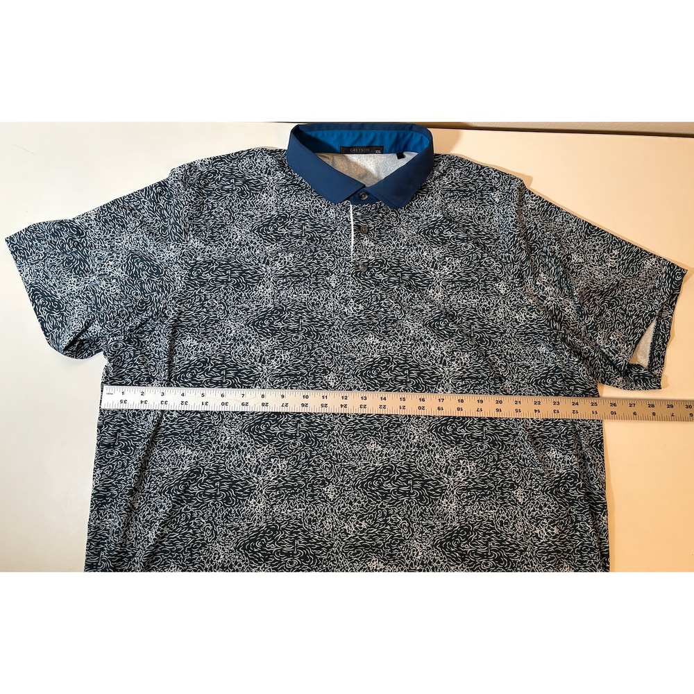 Greyson Men's Performance All Over Print Golf Polo Shirt | Performance | XXL - Picture 5 of 5